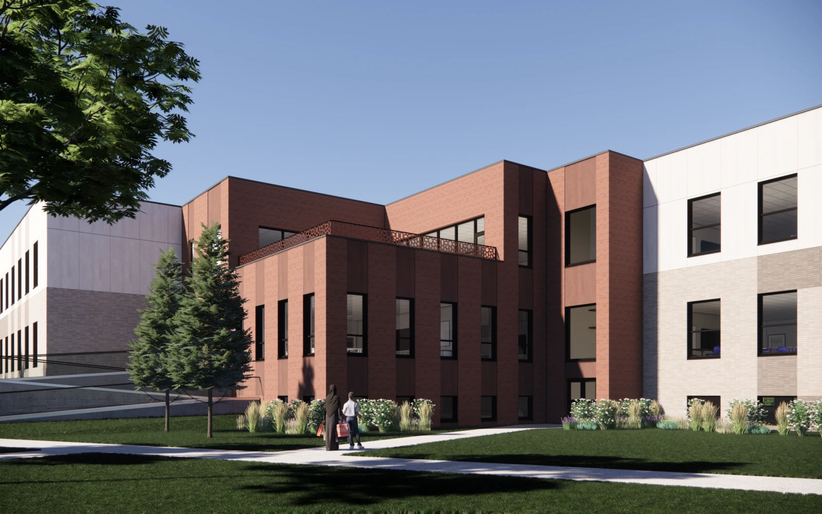 EXTERIOR L2 NORTH ENTRANCE