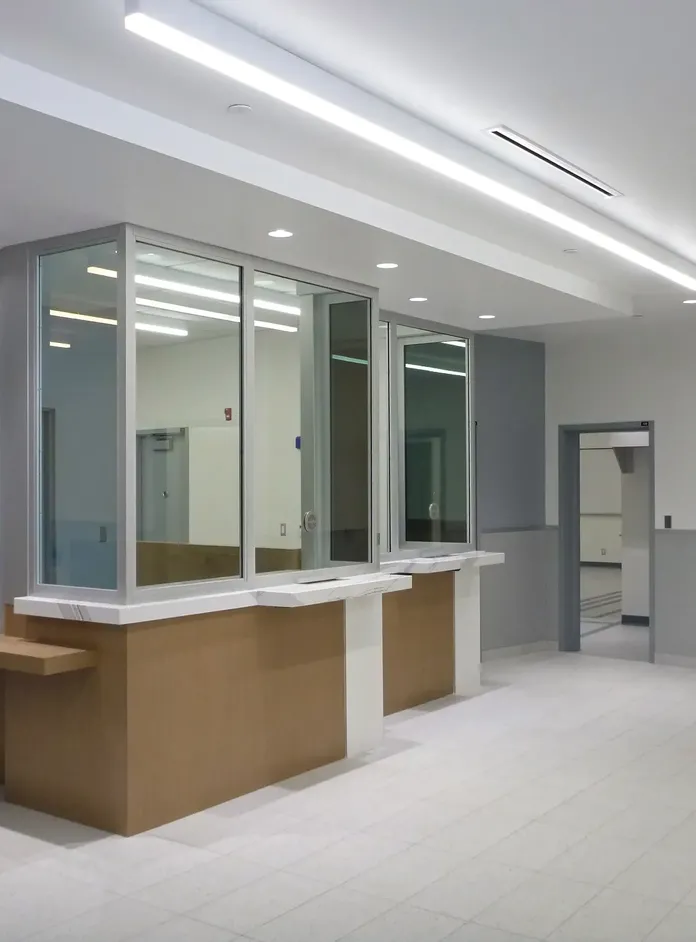 Coaldale police interior lobby copy