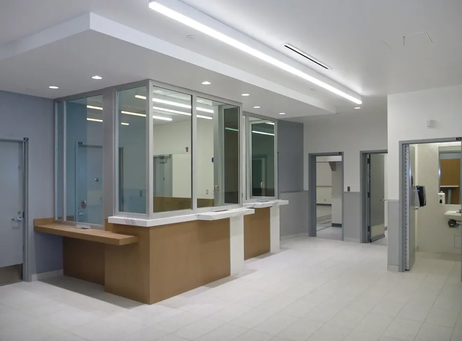 Coaldale police interior lobby copy