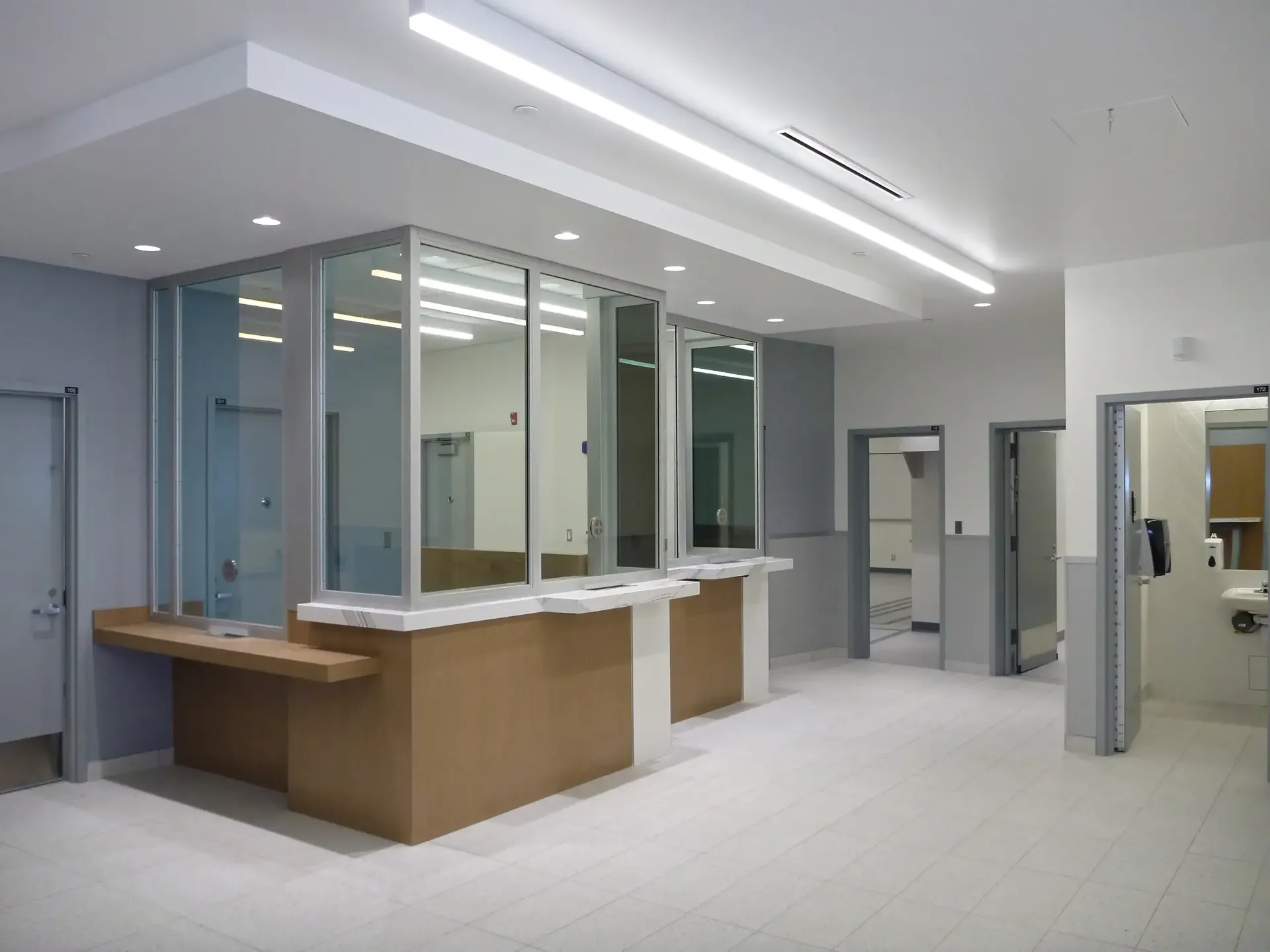 Coaldale police interior lobby copy