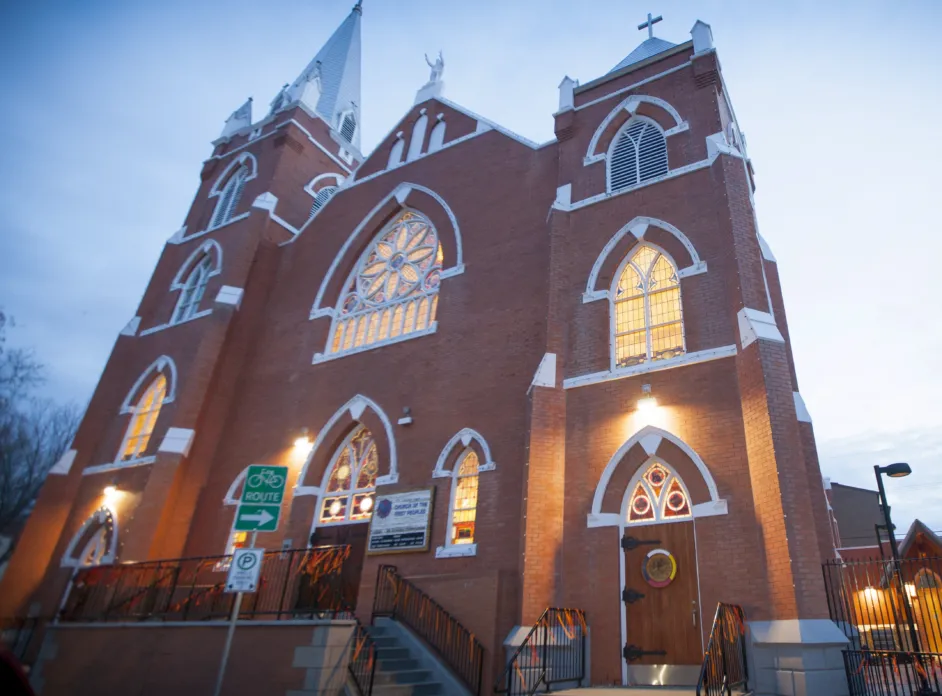 Sacred heart Exterior west facade copy